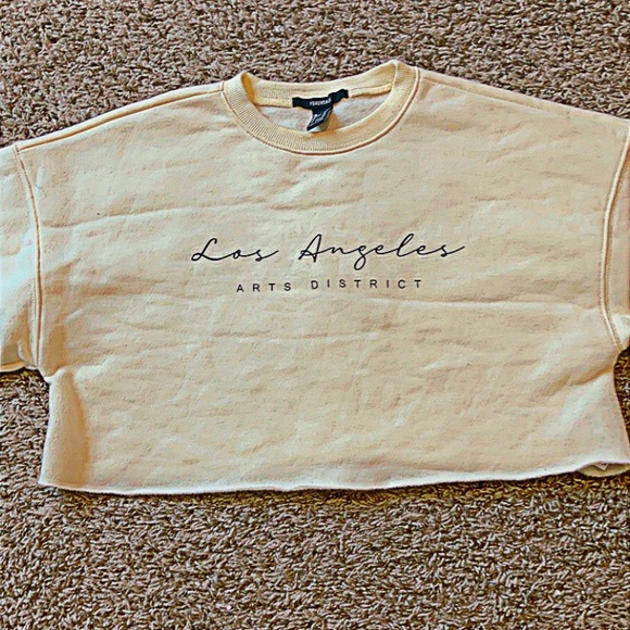 | sweater | Forever 21 | S | yellow bage ish | - Picture 2 of 4